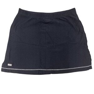 Tail Tech Skirt Womens Small Black Textured Pull On Stretch Athletic Golf Tennis
